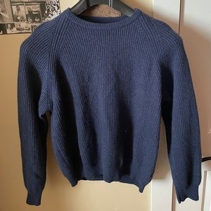 Vintage wool crew neck sweater